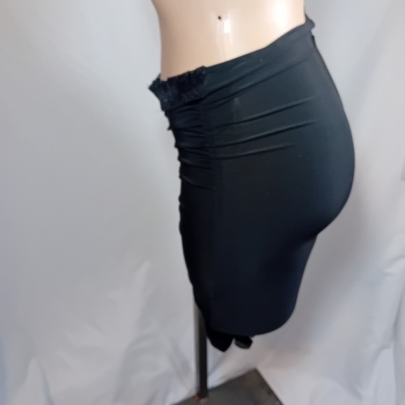 Y2K Entro Ruched Sequin Strapless Tube Top Corset Bustier Mini Skirt Glam Fits S - Picture 9 of 15